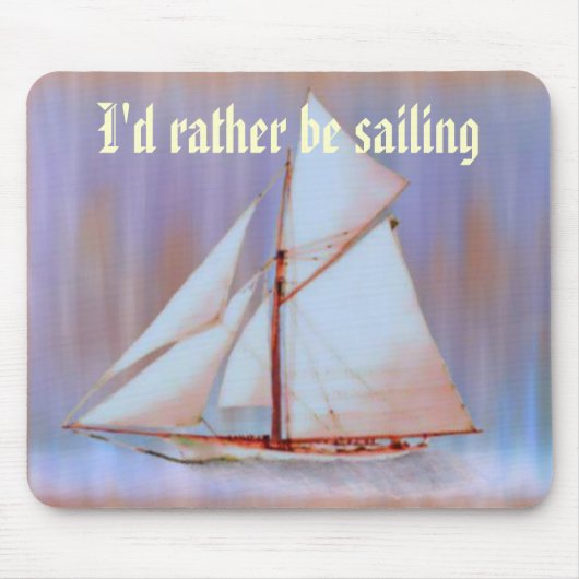 Ich würde vielmehr mousepad segeln (Vorne)