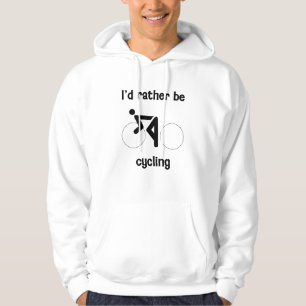 Ich würde vielmehr radfahren hoodie