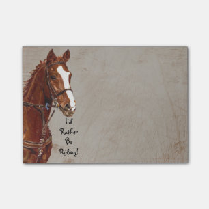 Ich würde vielmehr reiten post-it klebezettel