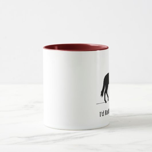 Ich würde vielmehr reiten tasse (Zentrum)