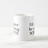 Ich würde vielmehr SKRIPTE schreiben! Kaffeetasse (Mittel)