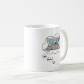 Ich würde vielmehr Solitaire spielen Kaffeetasse (VorderseiteRechts)