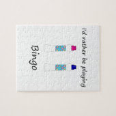 Ich würde vielmehr spielen Bingo (Daubers) Puzzle (Horizontal)