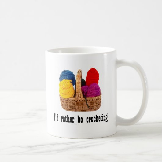 Ich würde vielmehr Tasse häkeln (Rechts)