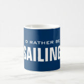 Ich würde vielmehr Tasse mit Segelbootentwurf (Mittel)