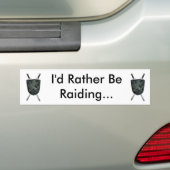 Ich würde vielmehr… überfallen autoaufkleber (Auf Auto)