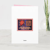 Ich wusste, dass du ja sagen würdest! Funny Valent Karte (Rückseite)