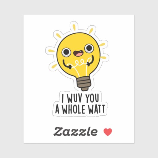 Ich wüsste dir einen ganzen Watt-Funny-Strompuffer Aufkleber (Blatt)