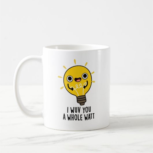 Ich wüsste dir einen ganzen Watt-Funny-Strompuffer Kaffeetasse (Links)