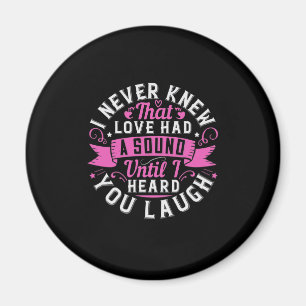Ich wusste nie, dass die Liebe einen Ton hatte, bi Magnet