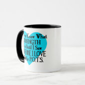 Ich wusste nie/ Herz / Jemand, den ich liebe...POT Tasse (Vorderseite Links)