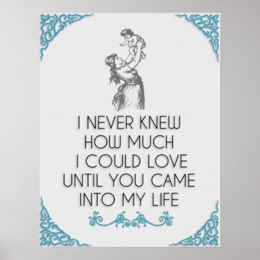 Ich wusste nie, wie viel ich Mutter und Kind ❤️ ko Poster (Vorne)