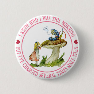 Ich wusste, wem ich heute morgen war, aber ich button