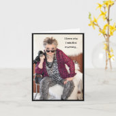 Ich wusste, wer ich heute Morgen war Karte (Gelbe Blume)