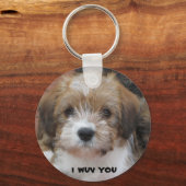 ICH WUV DICH SCHLÜSSELANHÄNGER (Vorderseite)