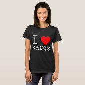Ich ❤️ xargs T-Shirt (Vorne ganz)