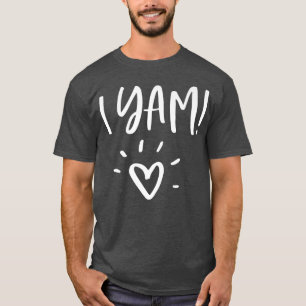 Ich Yam & She's Sweet Potato Couples Matching Tha T-Shirt