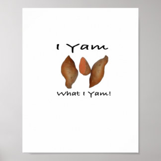 Ich Yam, was ich bin, Yam, was ich Yam, Comic, Nie Poster