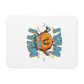 Ich Yam, was ich klassisches Design für Erntedank  Magnet (Horizontal)