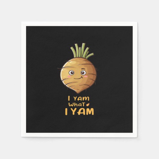 Ich Yam, was ich lese Niedlich und gemütlich Autum Serviette (Vorderseite)