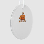 Ich Yam, was ich Yam Classic Funny Basic Ornament (Vorderseite)