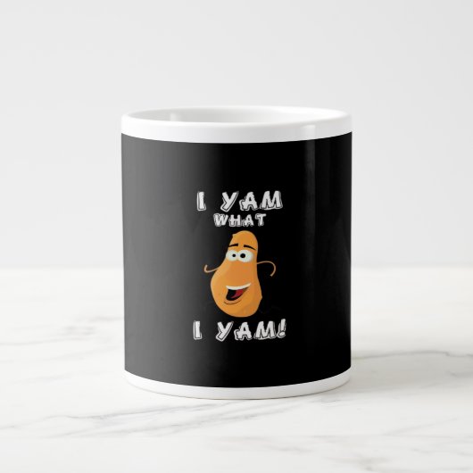 Ich Yam Was ich Yam Classic Funny Meme Jumbo-Tasse (Vorderseite)