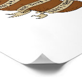 Ich Yam, was ich Yam Classic Quote Funny Poster (Ecke)