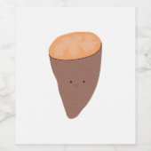 Ich Yam, was ich Yam Classic Trendy Zitat Weinetikett (Einzelnes Label)