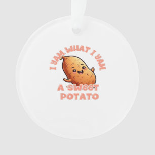 Ich Yam, was ich Yam, ein süßer Kartoffelklassiker Ornament