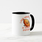 Ich Yam, was ich Yam, ein süßer Kartoffelklassiker Tasse (VorderseiteRechts)