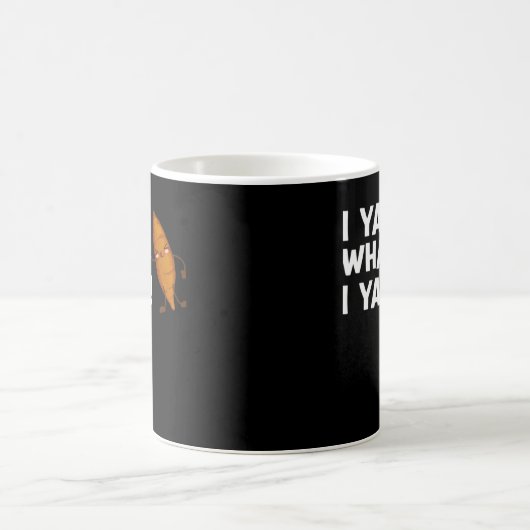 Ich Yam, was ich Yam Funny Food Lover Classic Kaffeetasse (Mittel)