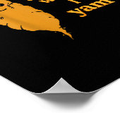 Ich Yam, was ich Yam Funny Poster (Ecke)