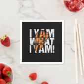 Ich Yam, was ich Yam Funny Zitat Serviette (Beispiel)