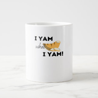 Ich Yam, was ich Yam! Klassisch Jumbo-Tasse
