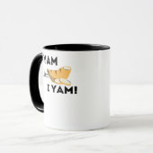 Ich Yam, was ich Yam! Klassisch Tasse (Vorderseite Links)