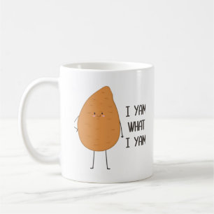 Ich Yam, was ich Yam! Phantastische Yam-Pflanze Kaffeetasse