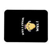 Ich Yam, was ich Yam Sweet Potato für Erntedank Ta Magnet (Horizontal)