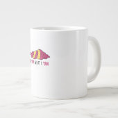 Ich Yam, was ich Yam Sweet Potato Jumbo-Tasse (Vorderseite Rechts)