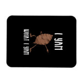 Ich Yam, was ich Yam Trendy Basic Magnet (Horizontal)