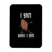 Ich Yam, was ich Yam Trendy Basic Magnet (Vertikal)