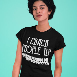 Ich zackte Menschen auf lustige Chiropraktiker-Ges T-Shirt
