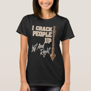 Ich zähle die Leute auf Chiropraktiker, Chiroprakt T-Shirt