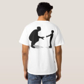 Ich zahle Kindergeld, dennoch… T-Shirt (Schwarz voll)