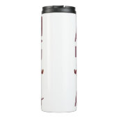 Ich zähle Stitches Thermosbecher (Rückseite)