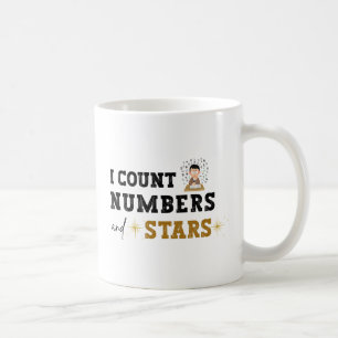 Ich zähle Zahlen und Sterne - Buchhalter Kaffeetasse