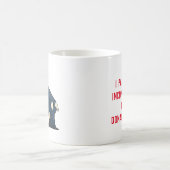 Ich zahlte mehr Einkommensteuern als Donald Trump  Kaffeetasse (Mittel)