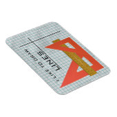 Ich Zeichn gerne Linien Dreiecke, Maßstab, Graph P Magnet (Rechte Seite)