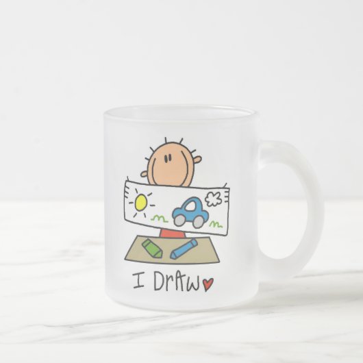 Ich zeichne mattglastasse (Rechts)