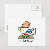 Ich zeichne postkarte (Vorne/Hinten)