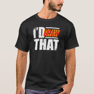 Ich Zeichnete das Booster Pack Trading Card Game T-Shirt